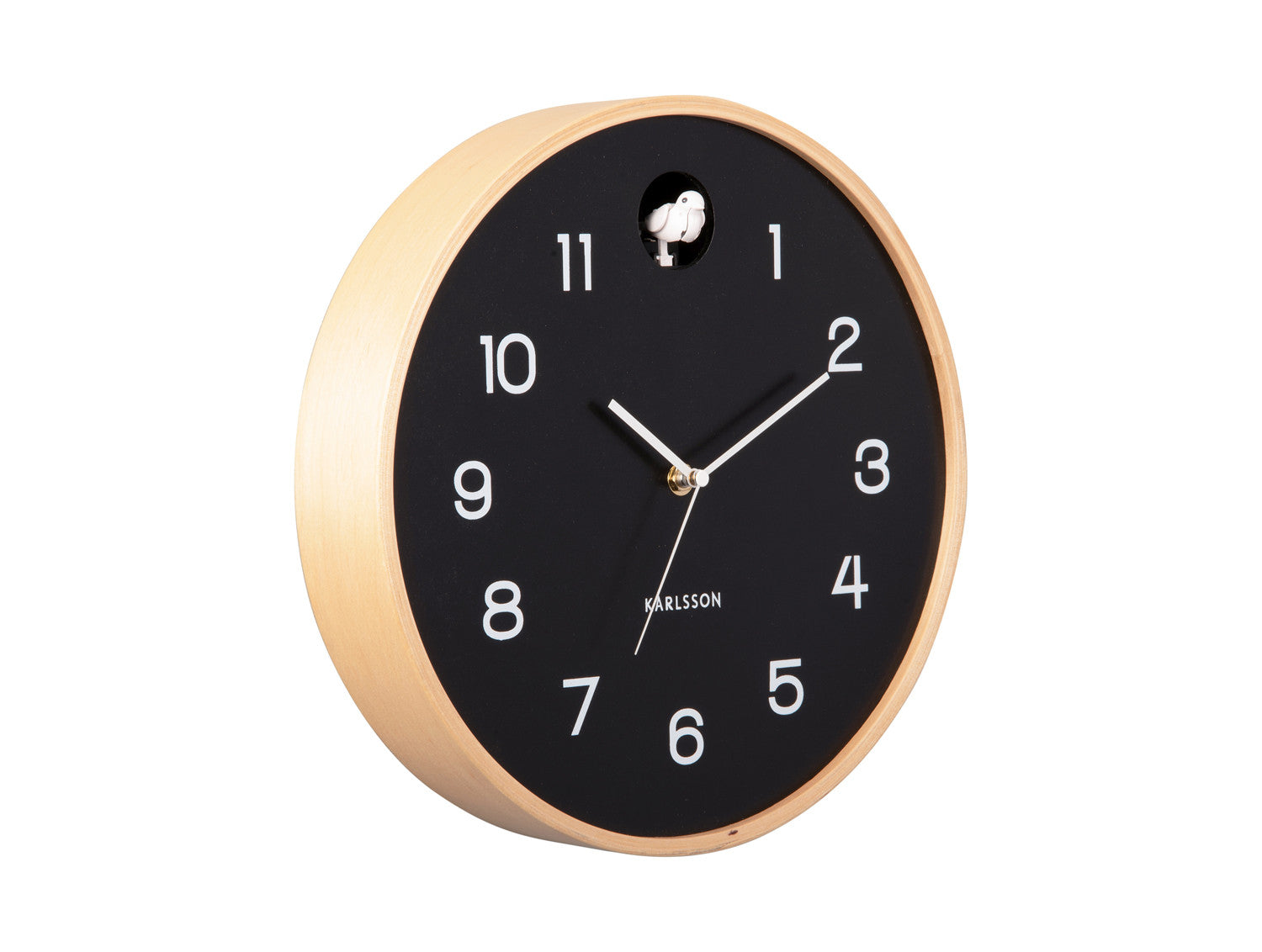 Karlsson Minimal wandklok Klokken Zwart