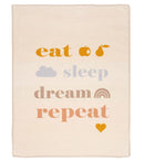 David Fussenegger Babydeken 75/100 - Lena - Sleep Dream en Repeat