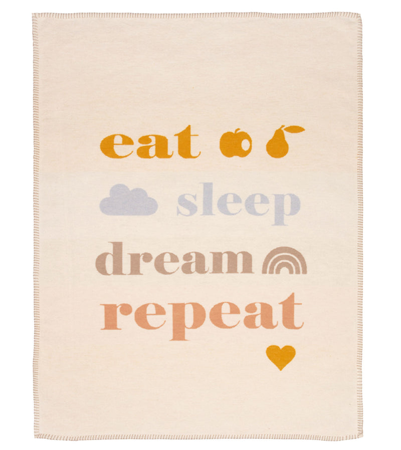 David Fussenegger Babydeken 75/100 - Lena - Sleep Dream en Repeat