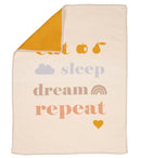 David Fussenegger Babydeken 75/100 - Lena - Sleep Dream en Repeat