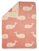 David Fussenegger Mila Babydeken Kids Mila 75x100cm Walvis Roze