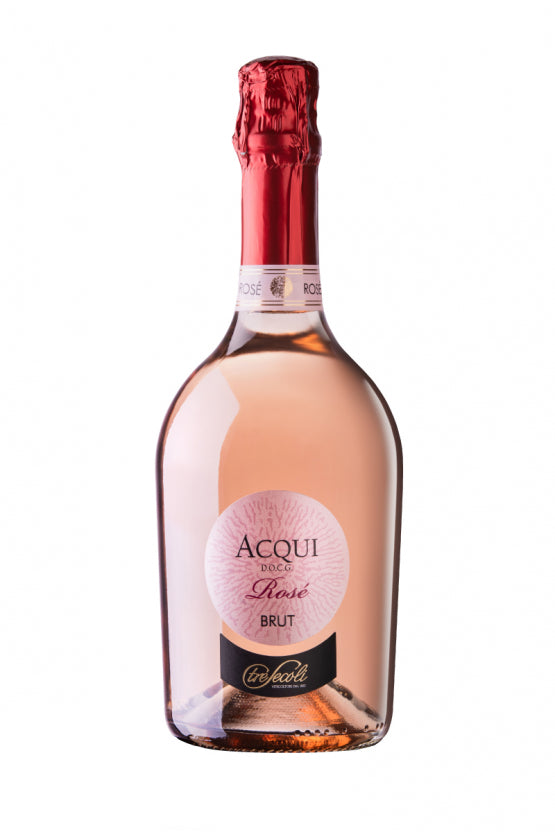 Spumante Rosé - droge mousserende wijn - Brachetto - Tre Secoli - DOCG