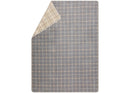 David Fussenegger Plaid Savona - Geruit - Grijs / Ecru / Beige