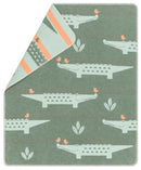 David Fussenegger Juwel babydekentje 70/90cm - Krokodil