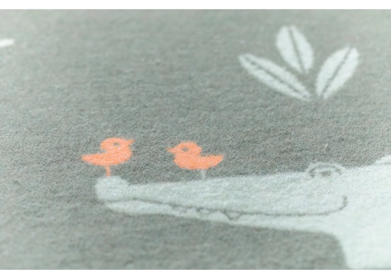 David Fussenegger Juwel babydekentje 70/90cm - Krokodil