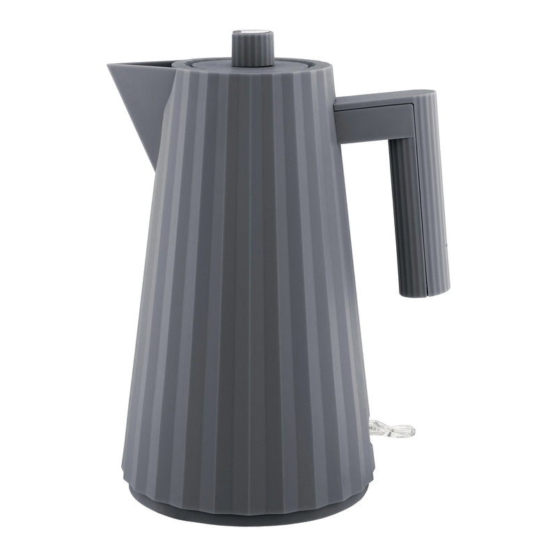 Alessi Plissee-Wasserkocher 1,7 Liter – Grau