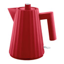 Alessi Plissé Waterkoker 1 Liter - Rood