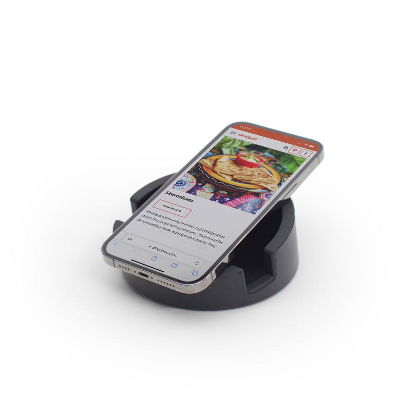 Bosign Tablet-Halter – schwarzes Silikon