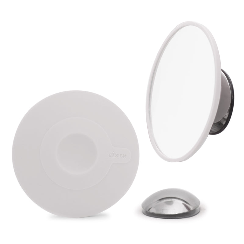 Abnehmbarer Bosign-Spiegel mit 15-facher Vergrößerung – Weiß