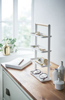 Yamazaki Accessory tray 4 tiered - Tosca - White