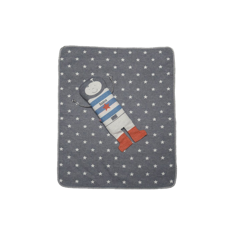 David-Fussenegger-Knuffel-met-deken-astronaut-grijs