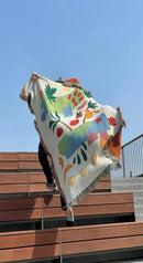 Morning Noon Night Deken "FRUIT PICNIC" - 180x130cm