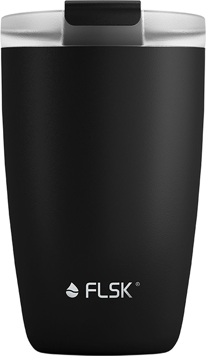 FLSK Thermosbeker CUP 350 ml - zwart