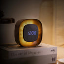 Gingko-Lumos-Wekker-Walnoothout-Regalino-Vierkant-Wake-up-light