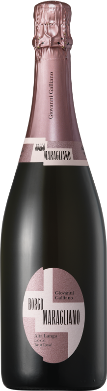 Alta Langa - Giovanni Galliano - Borgo Maragliano -  Mousserend - Brut Rosé  - Metodo Classico - DOCG 2020