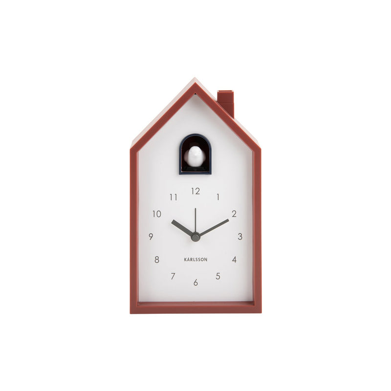 Karlsson-Alarm-Clock-Modern-Cuckoo-koekkoekklokje-rood