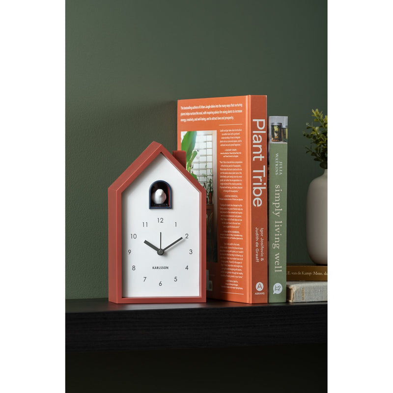 Karlsson-Alarm-Clock-Modern-Cuckoo-koekkoekklokje-rood