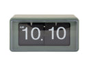 Karlsson-Wand-Tafel-Flip-Klok-Retro-Groen