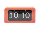 Karlsson Wand/Tafel Klokje Retro Boxed Flip - Oranje