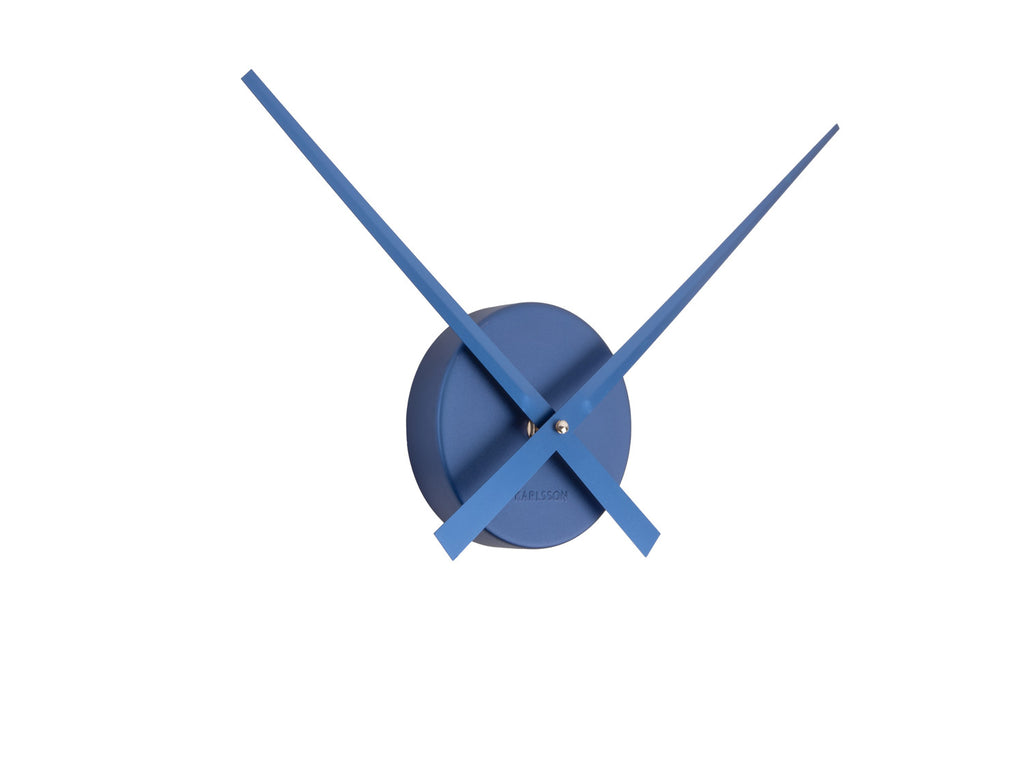 Wandklok Little Big Time - Alu Zilver - 77,5cm Wandklok Little Big Time - Alu Zilver - 77,5cm