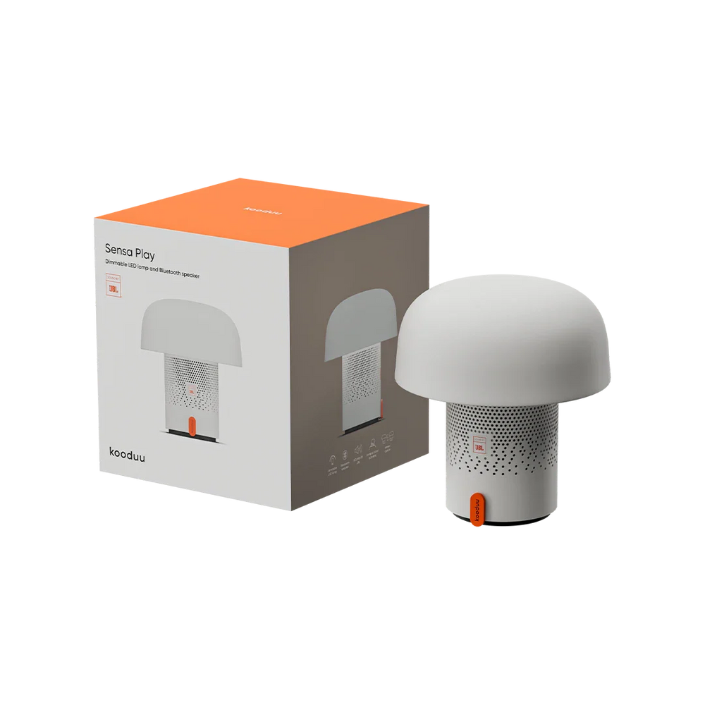 ライト・ランタン Sennheiser PresenceGreyBusinessBluetooth Sensa PLAY · Cloudy White – Bluetooth Speaker Lamp met Licht & Geluid