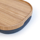 Bosign Laptray Anti-Slip L - Wilgenhout/Grijs