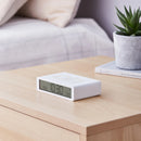Lexon-Flip-Classic-Oplaadbare-Wekker-Wit