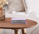 Lexon-Flip-Classic-Wekker-paars
