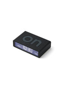 Lexon-Flip-Classic-Zwart-Oplaadbare-Wekker
