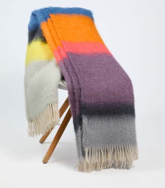 Mantas Ezcaray Mohair Plaid "Matisse" - REF. M-50