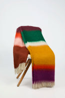 Mantas Ezcaray Matisse mohair plaid M-56 kleurrijk design
