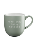 Asa Selection Hey! Mok "Very busy doing nothing" Lichtgroen – 350 ml