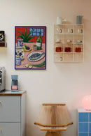 Paper Collective "Composition with Fish" - 30 x 40