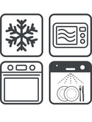 Peugeot Appolia Ovenschaal - 32 cm Bosgroen