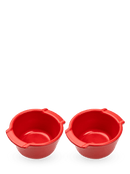 Peugeot Appolia set keramische schaaltjes - 20 cl Rood