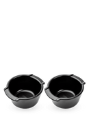 Peugeot Appolia set keramische schaaltjes - 20 cl Zwart