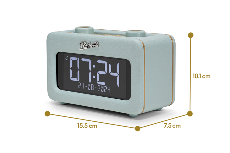 Radio-wekker-retro-blauw-satalite-Regalino