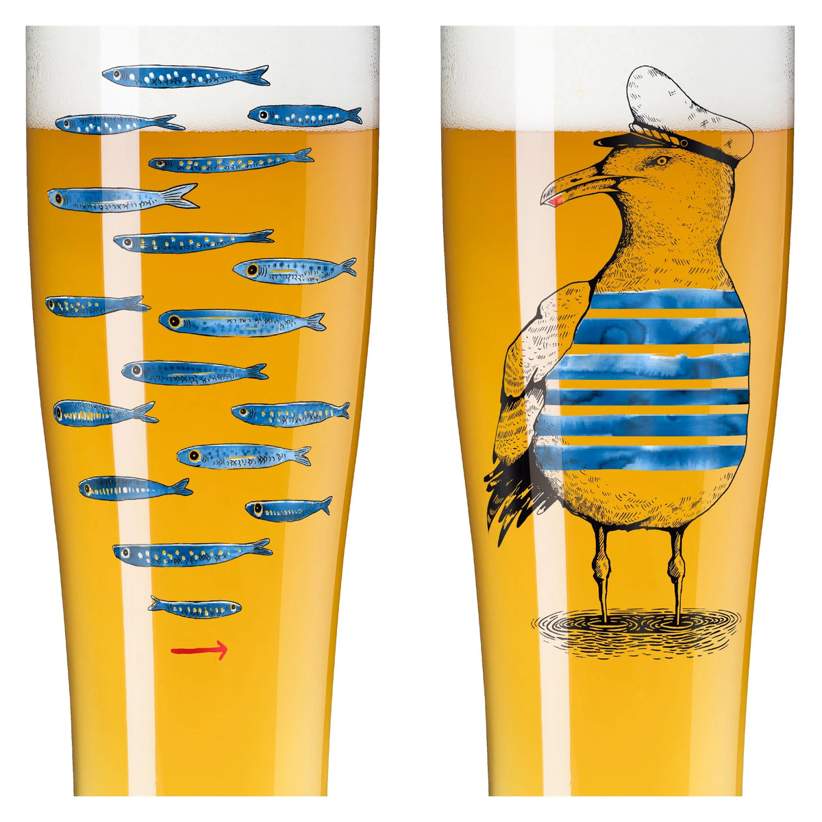 Ritzenhoff 3481008 Verre à bière de blé 500 ml - Set de 2 - Série Ritzenhoff 3481008 Verre à bière de blé 500 ml - Set de 2 - Série
