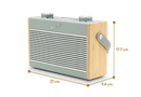 Roberts-Radio-DAB-Retro-duck-egg-afmetingen