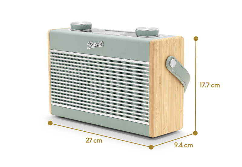Roberts-Radio-DAB-Retro-duck-egg-afmetingen