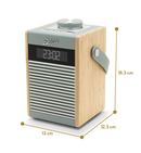 Roberts Rambler Midi Duck Egg – Retro Stijl, Lichtblauw Design