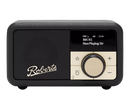 Roberts Revival Petite 2 Zwart – Compact Retro Design, Klassiek Zwart
