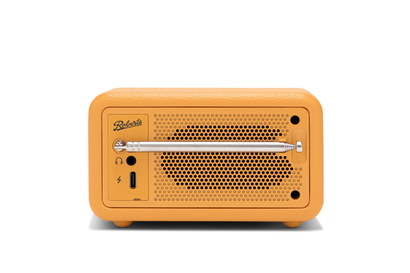 Roberts-wekker-radio-DAB-geel-Regalino