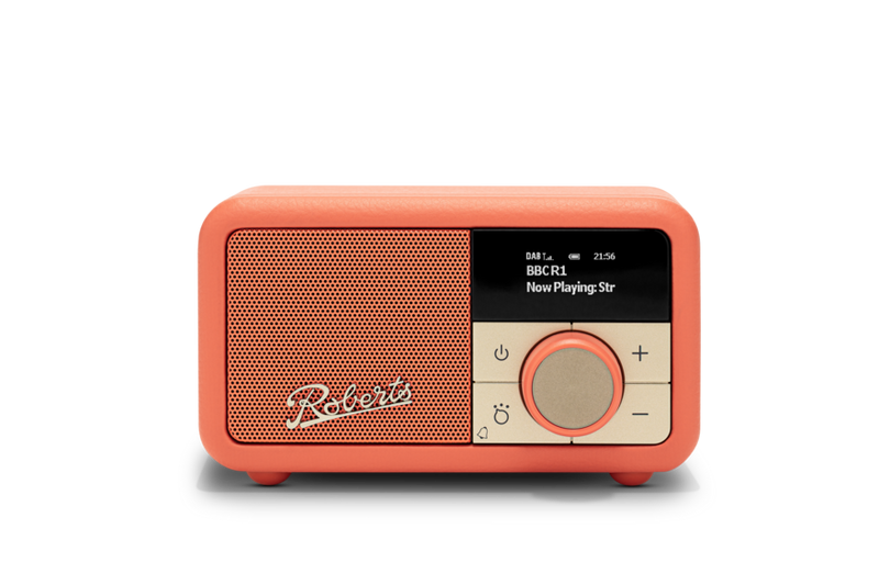 Roberts-wekker-radio-DAB-oranje-Regalino-cadeau