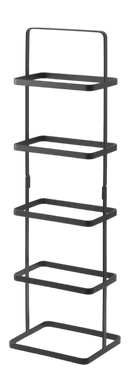 Schoenrek-smal-hoog-zwart
