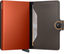 Secrid Miniwallet - Matte Truffle-Orange