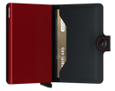 Secrid Miniwallet - Matte Black-Red