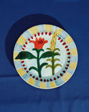 Shurleey Dinerbord Santiago de Borja - Handgeschilderd Keramisch Bord (Per Stuk)