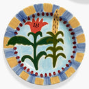 Shurleey Dinerbord Santiago de Borja - Handgeschilderd Keramisch Bord (Per Stuk)