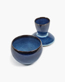 Serax Potje met Deksel - Donkerblauw - Ø12 cm